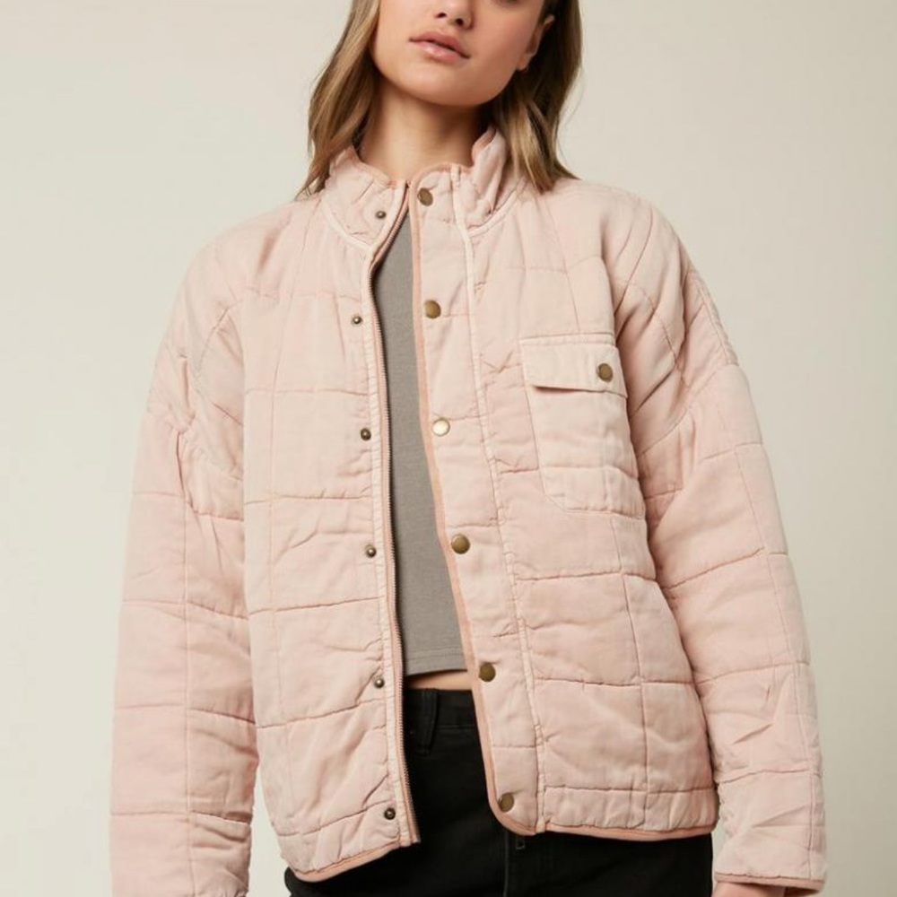 Mable quilted O’Neil womens jacket apricot
